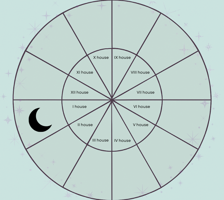 natal moon in first house