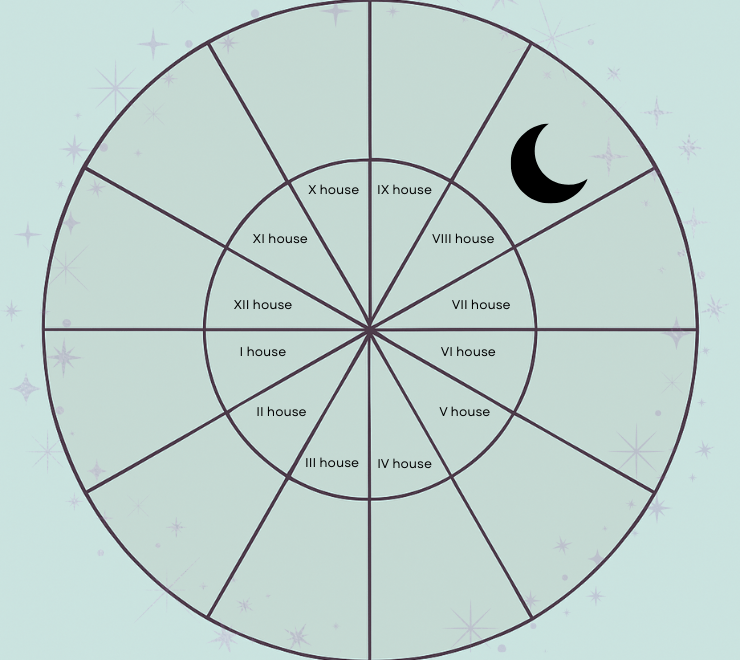 Natal Moon in the Eighth House: Transformation, Intimacy, and Emotional&nbsp;Depth