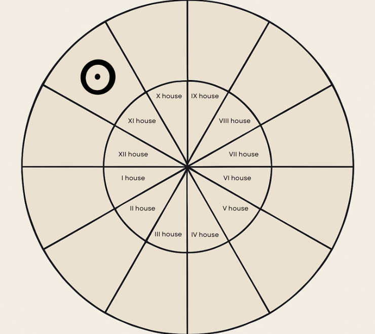 natal sun in the eleventh house