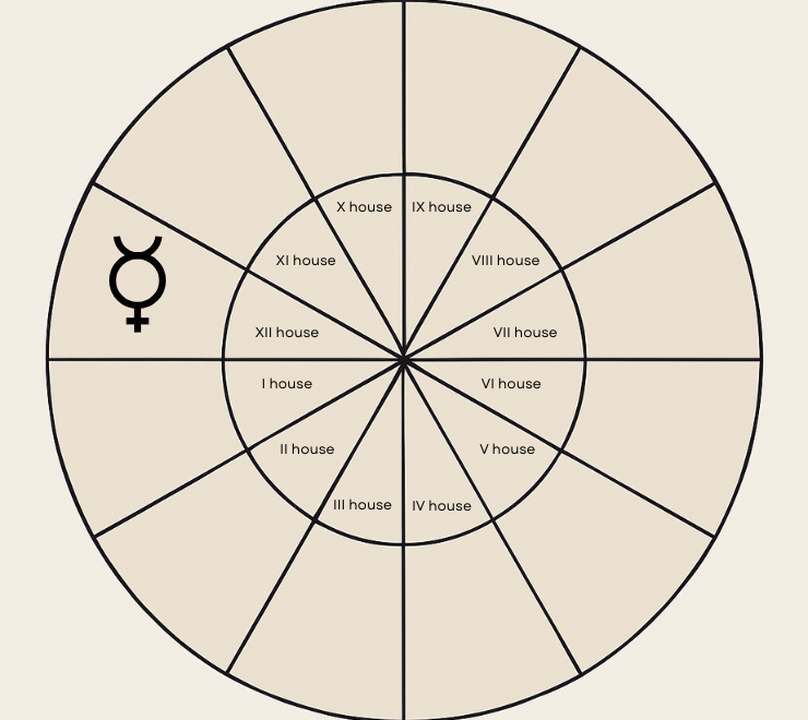 natal mercury in the twelfth house